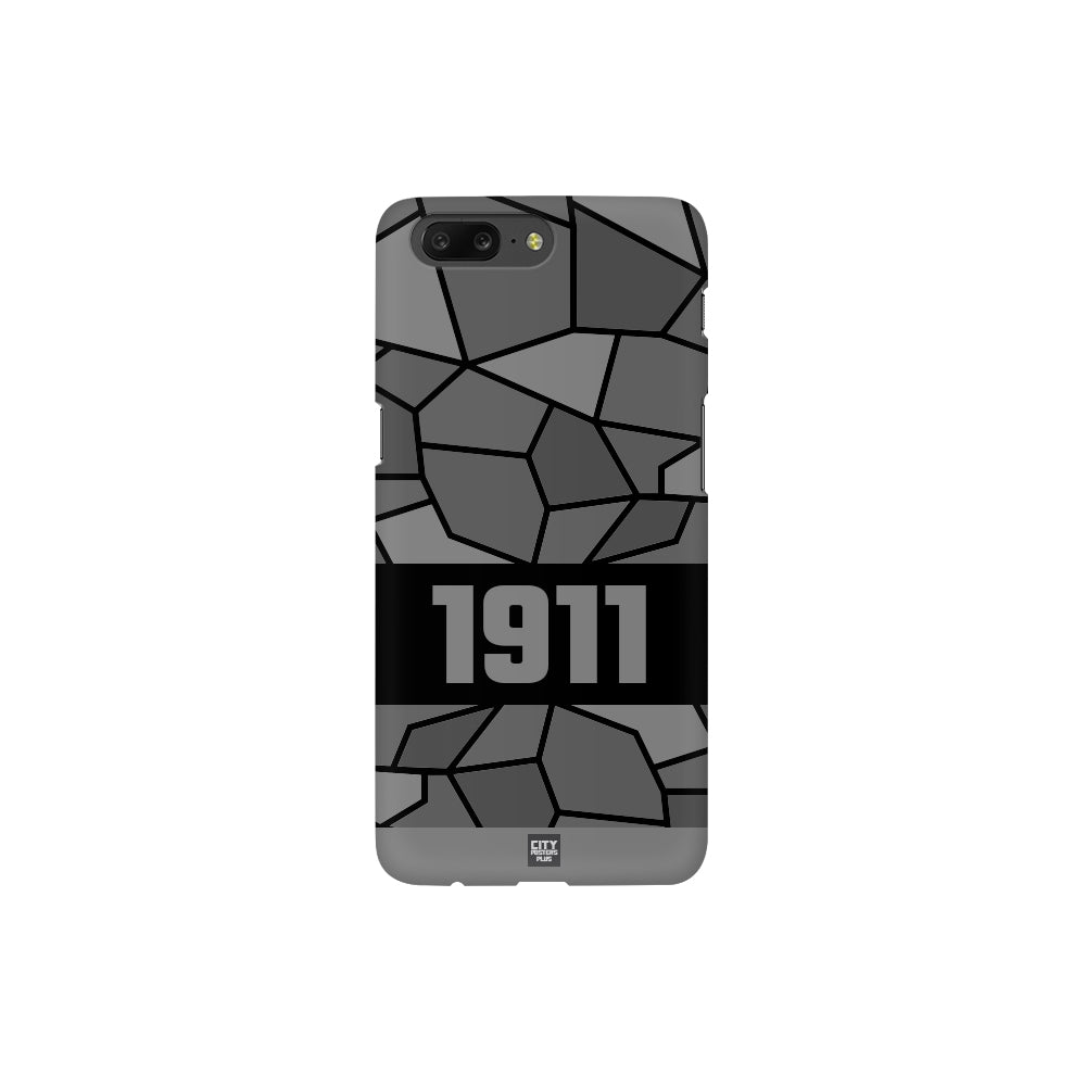 1911 Year Apple iPhone Glass Mobile Cover Case (Black)