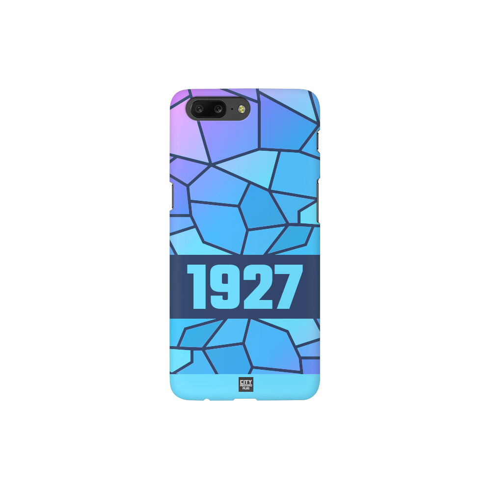 1927 Year Apple iPhone Glass Mobile Cover Case (Navy Blue)