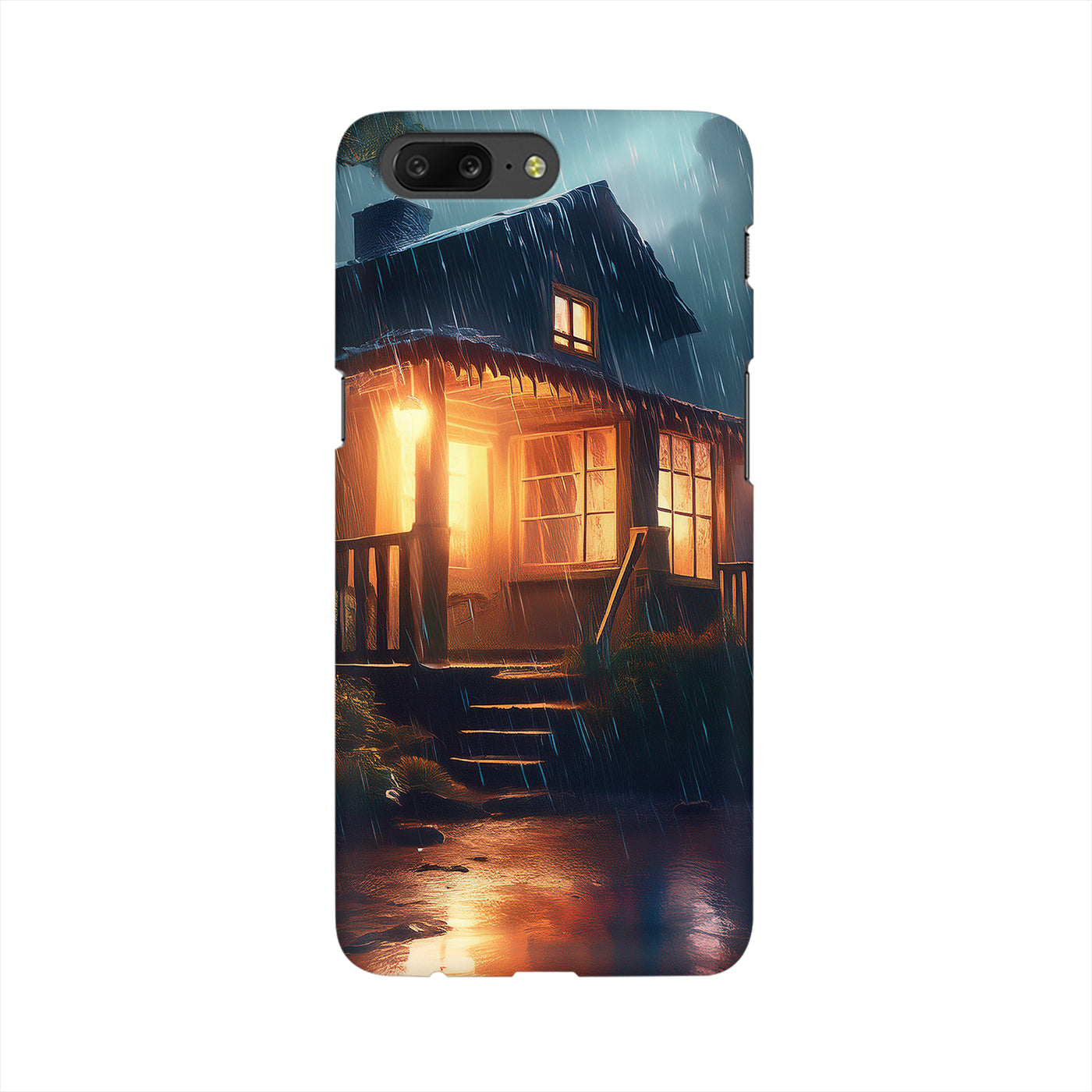 A-Z Home Light Raining Fog Mobile Cover Case
