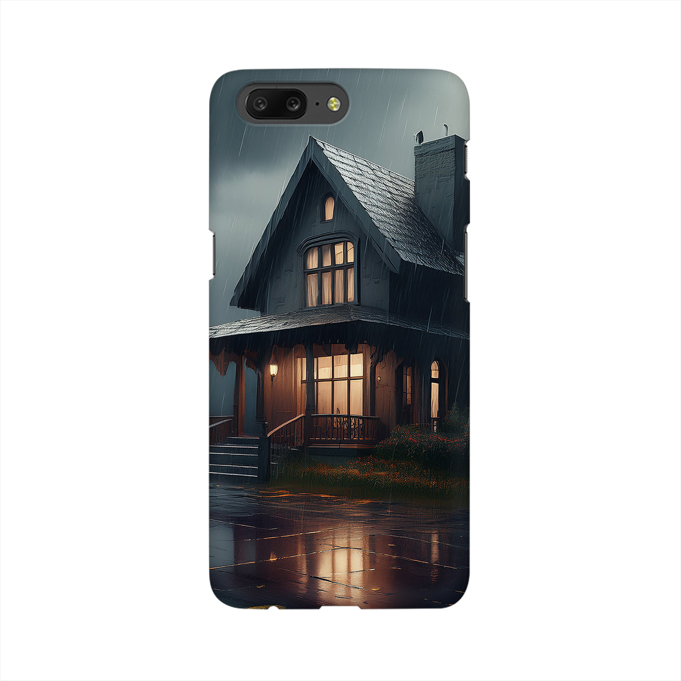 A-Z Home Light Raining Fog Mobile Cover Case
