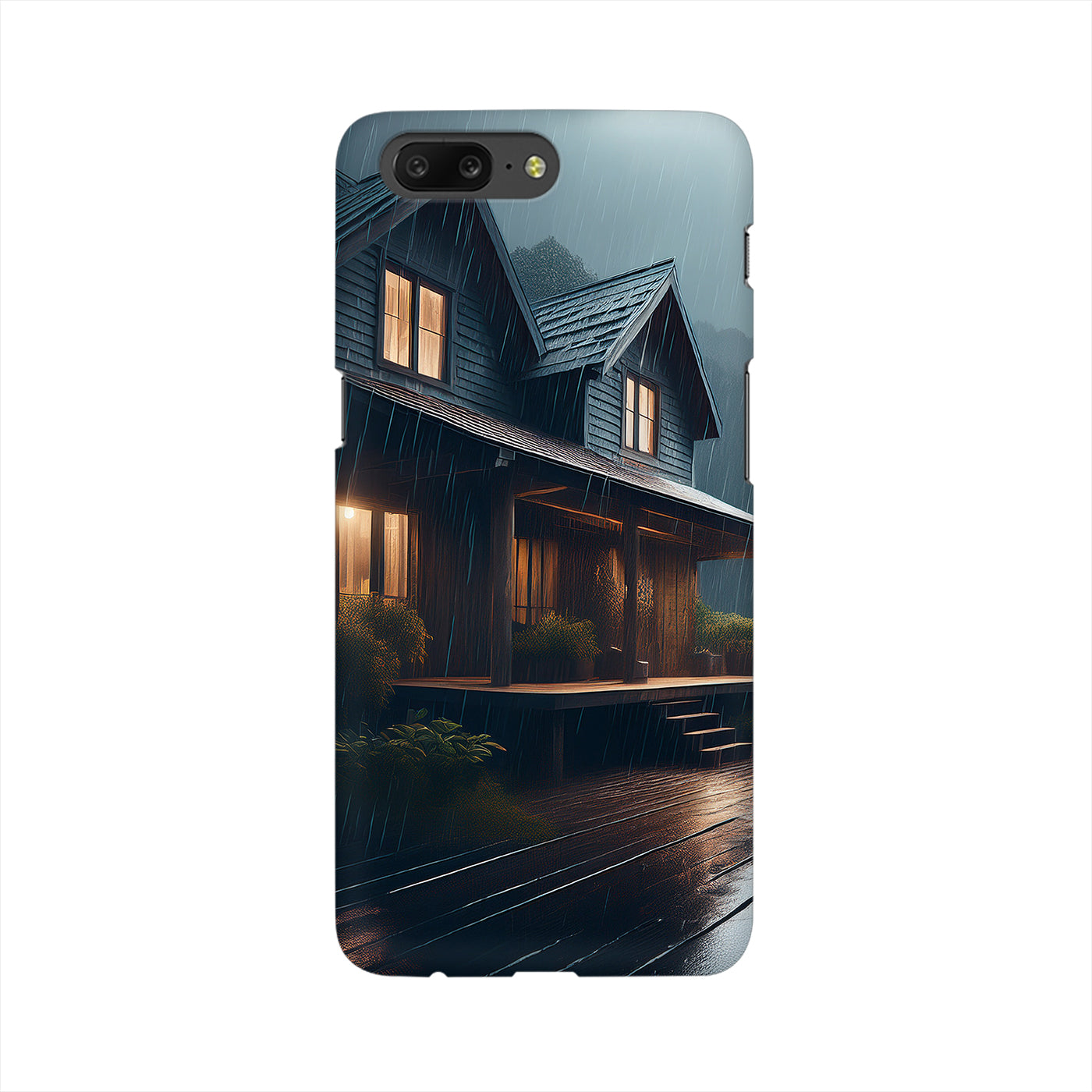 A-Z Home Light Raining Fog Mobile Cover Case