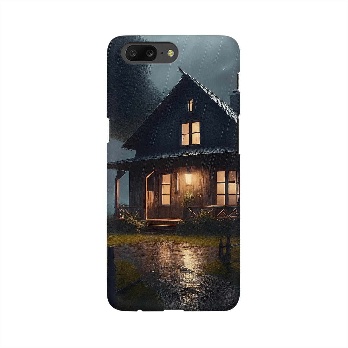A-Z Home Light Raining Fog Mobile Cover Case