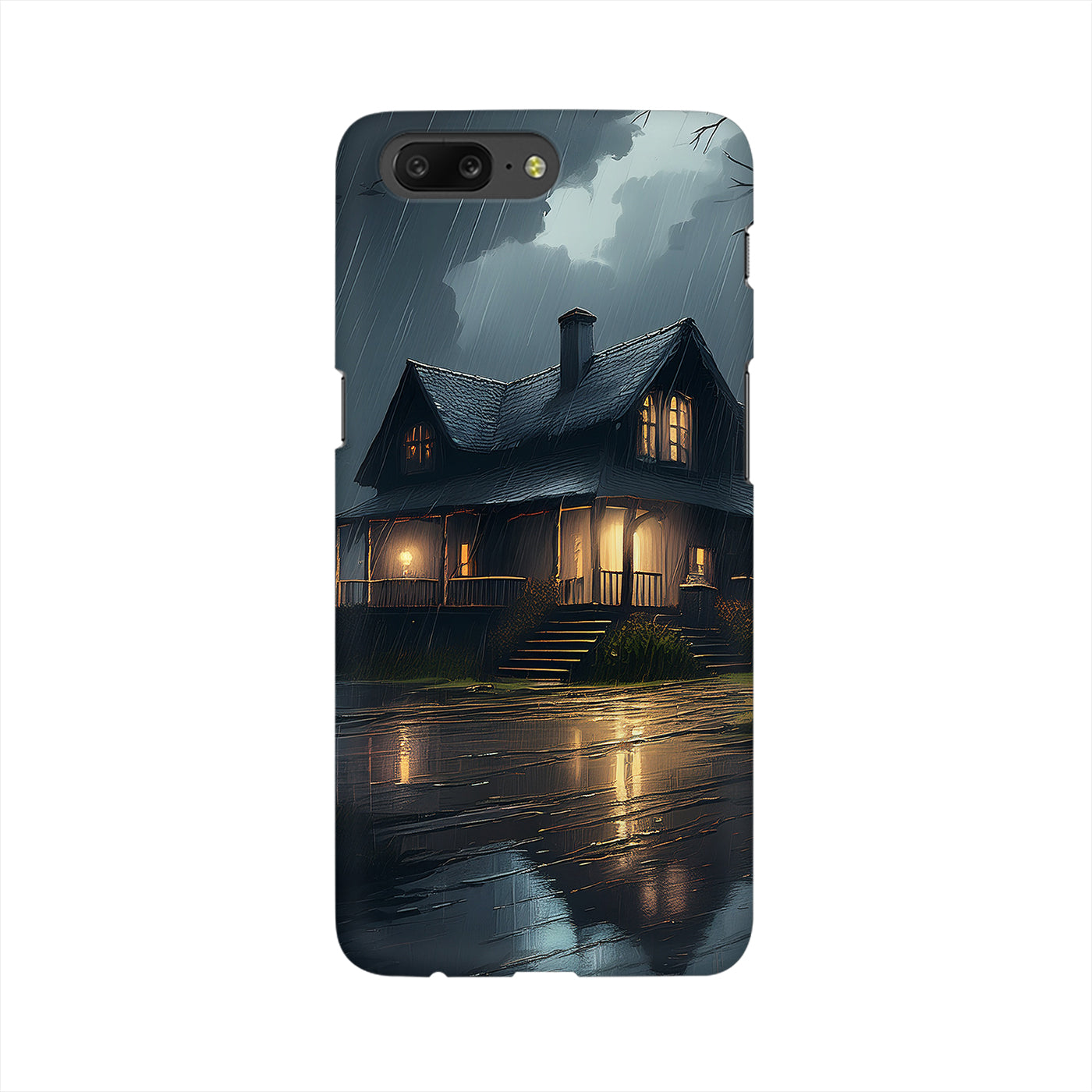 A-Z Home Light Raining Fog Mobile Cover Case