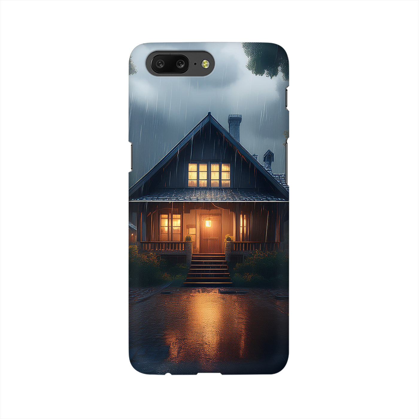A-Z Home Light Raining Fog Mobile Cover Case