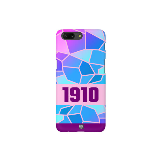 1910 Year Apple iPhone Glass Mobile Cover Case (Light Pink)