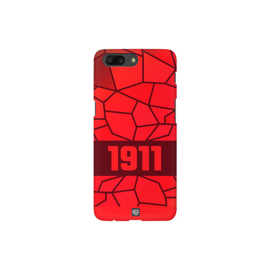 1911 Year Apple iPhone Glass Mobile Cover Case (Maroon)
