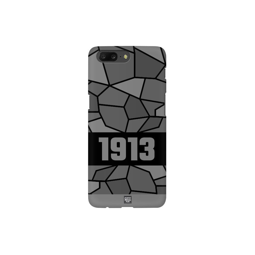 1913 Year Apple iPhone Glass Mobile Cover Case (Black)