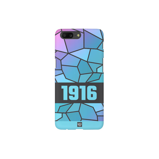 1916 Year Apple iPhone Glass Mobile Cover Case (Charcoal Grey)