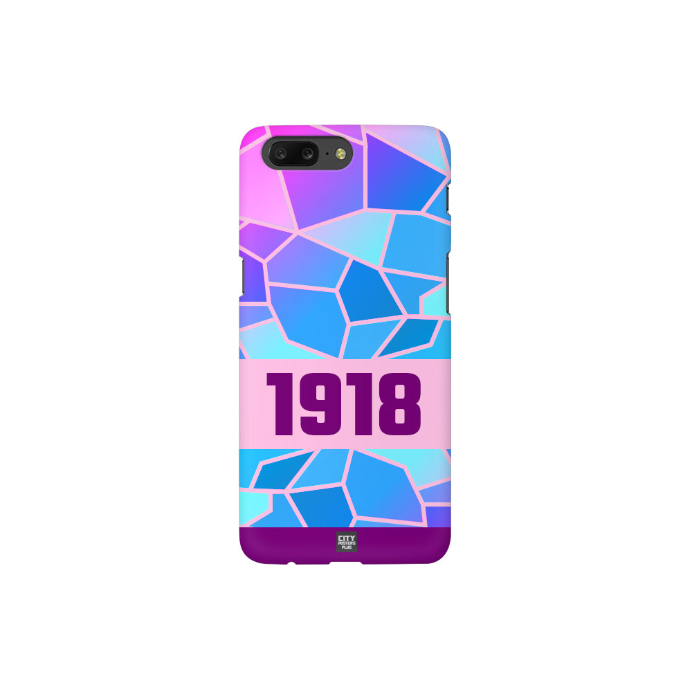 1918 Year Apple iPhone Glass Mobile Cover Case (Light Pink)
