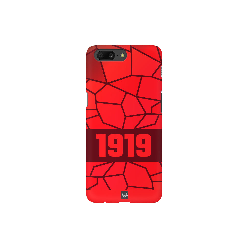 1919 Year Apple iPhone Glass Mobile Cover Case (Maroon)
