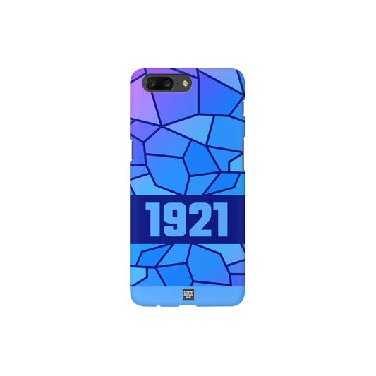 1921 Year Apple iPhone Glass Mobile Cover Case (Royal Blue)