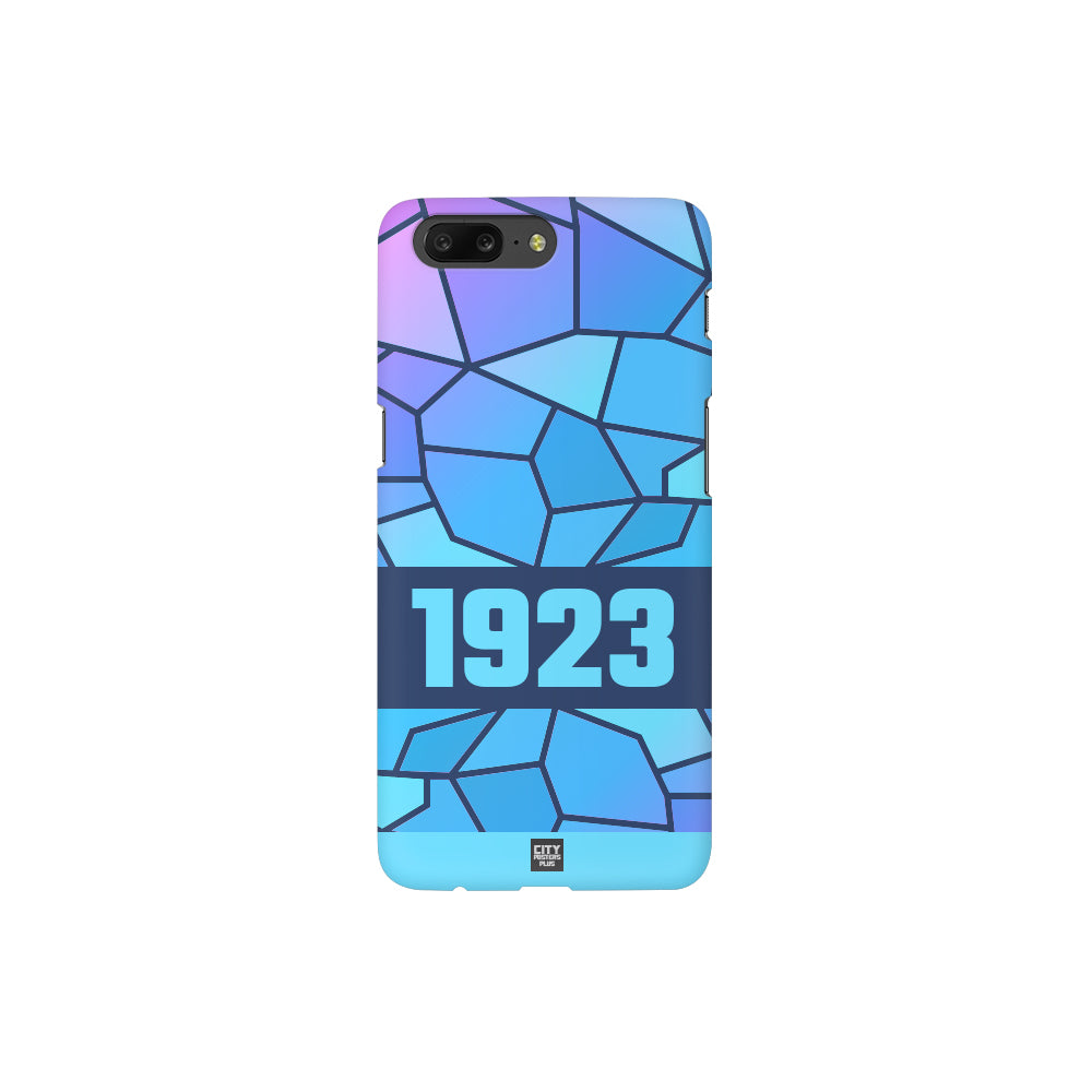 1923 Year Apple iPhone Glass Mobile Cover Case (Navy Blue)