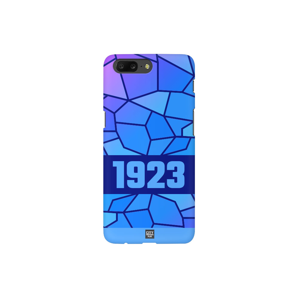 1923 Year Apple iPhone Glass Mobile Cover Case (Royal Blue)