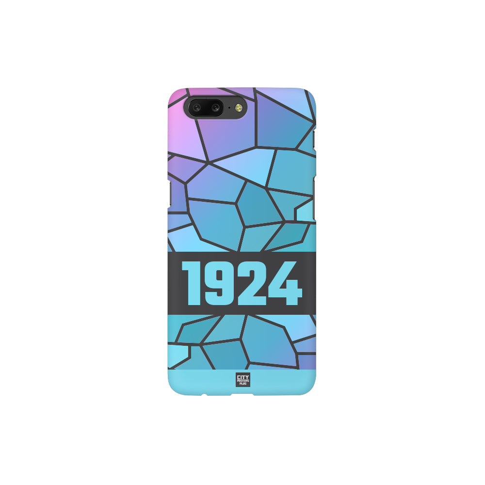 1924 Year Apple iPhone Glass Mobile Cover Case (Charcoal Grey)