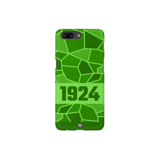 1924 Year Apple iPhone Glass Mobile Cover Case (Liril Green)