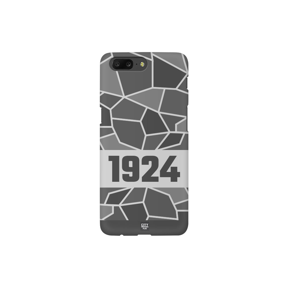 1924 Year Apple iPhone Glass Mobile Cover Case (Melange Grey)