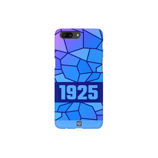 1925 Year Apple iPhone Glass Mobile Cover Case (Royal Blue)