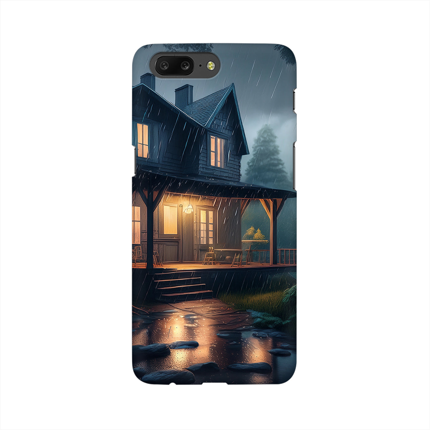 A-Z Home Light Raining Fog Mobile Cover Case
