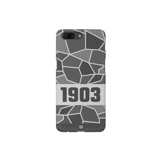 1903 Year Apple iPhone 14 Pro Max Glass Mobile Cover Cases (Melange Grey)
