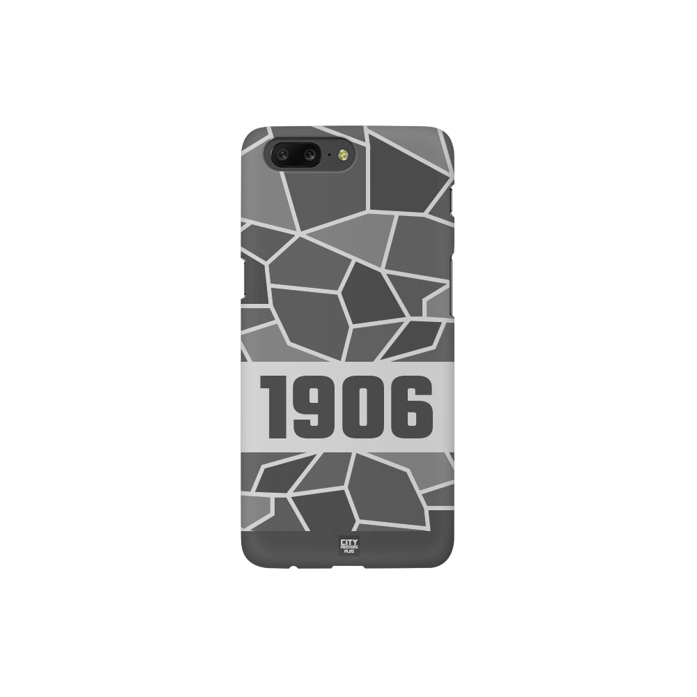 1906 Year Apple iPhone 14 Pro Max Glass Mobile Cover Cases (Melange Grey)