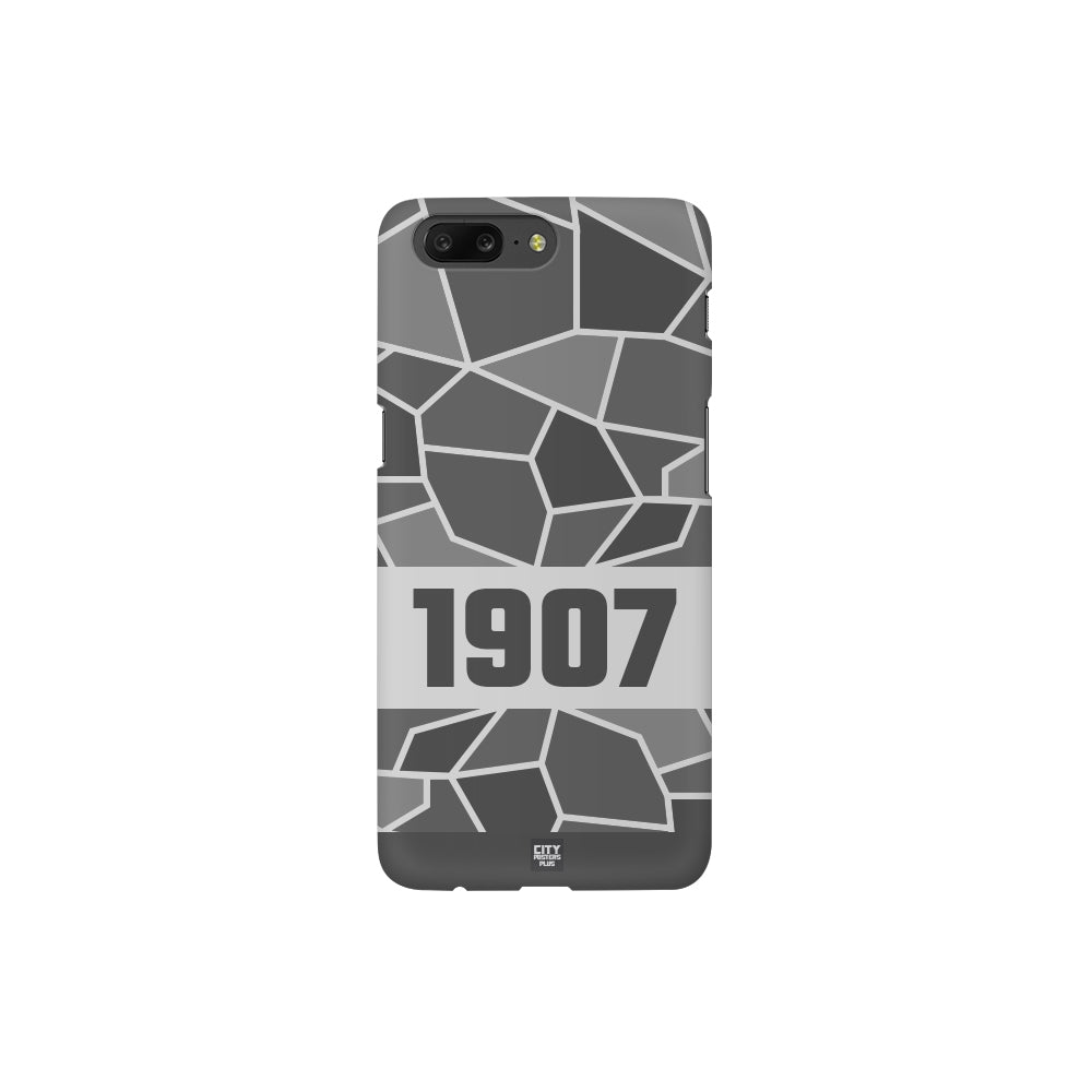 1907 Year Apple iPhone 14 Pro Max Glass Mobile Cover Cases (Melange Grey)