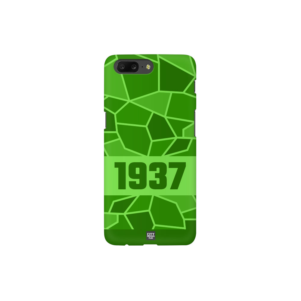 1937 Year Apple iPhone 14 Pro Max Glass Mobile Cover Cases (Liril Green)