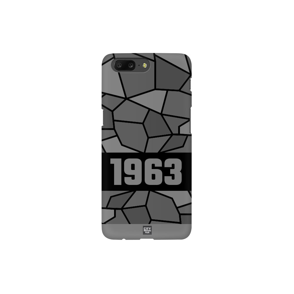 1963 Year Apple iPhone 14 Pro Max Glass Mobile Cover Cases (Black)