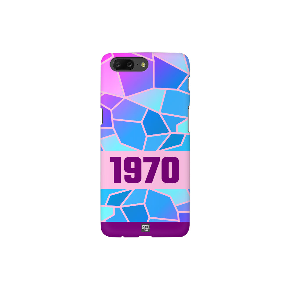 1970 Year Apple iPhone 14 Pro Max Glass Mobile Cover Cases (Light Pink)
