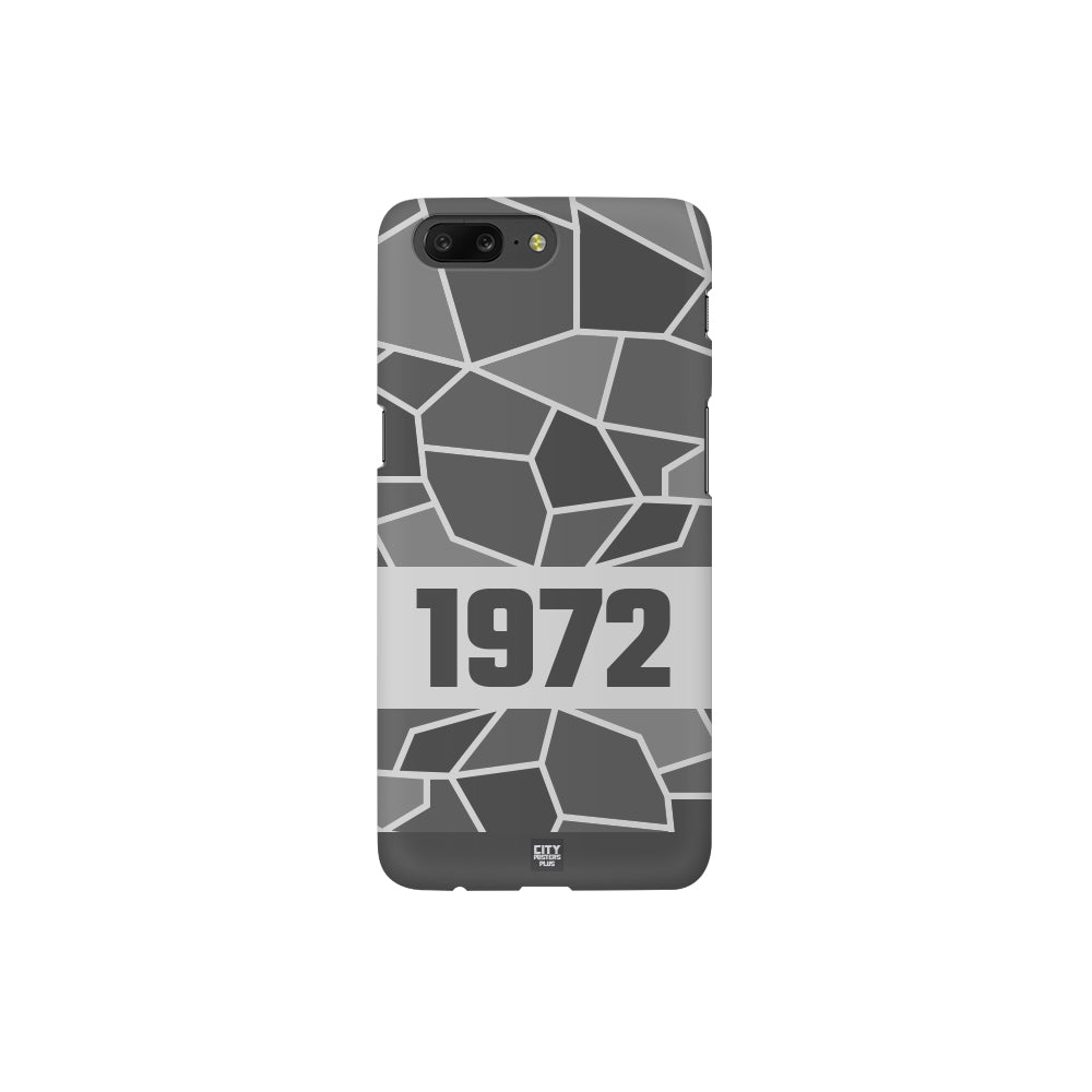 1972 Year Apple iPhone 14 Pro Max Glass Mobile Cover Cases (Melange Grey)