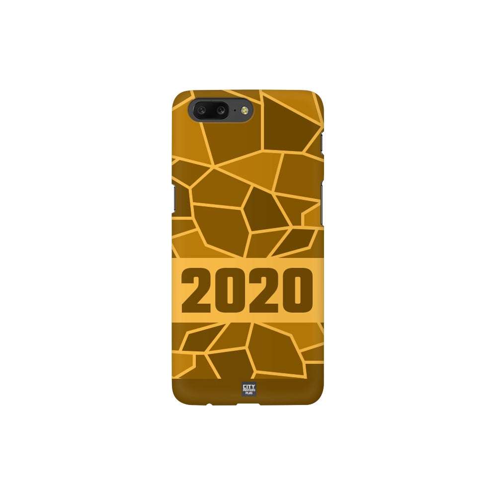 2020 Year Apple iPhone 14 Pro Max Glass Mobile Cover Cases (Golden Yellow)