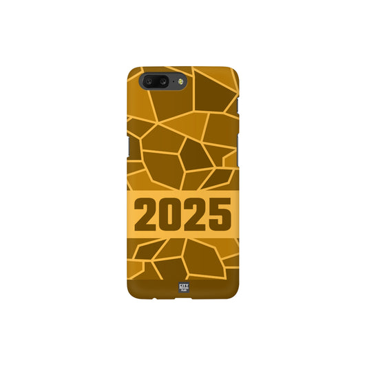 2025 Year Apple iPhone 14 Pro Max Glass Mobile Cover Cases (Golden Yellow)
